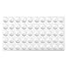 Acrylic Jar Tray Liner (50 Jars) White