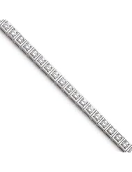 14k White Gold AA Diamond tennis bracelet
