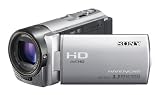 Sony HDR-CX130ES Full HD Camcorder (7,6 cm (3 Zoll) Display, bildstabilisiert, Exmor R Sensor) silber
