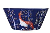 iittala Taika 20-Ounce Bowl, Blue with Design