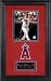 Garrett Anderson Los Angeles Angels of Anaheim Deluxe Framed Unsigned 8x10 Photograph with Plate