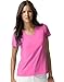 Hanes Women's Nano- V-Neck T-Shirt WOW PINK X-Large