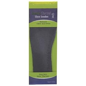 Hollywood Face Bamboo Charcoal Shoe Insoles (Trim-to-fit)