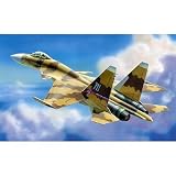 Sukhoi Su-37 Russian Super Maneuverable Fighter 1-72 Zvezda