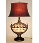 Meyda Tiffany 12476 Lighted Base Lamp, Mahogany Bronze