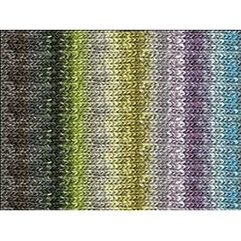 Noro Yarn - Silk Garden Yarn - 272 Greys,Lime,Brown