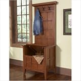 Mini Hall Tree - Cottage Oak