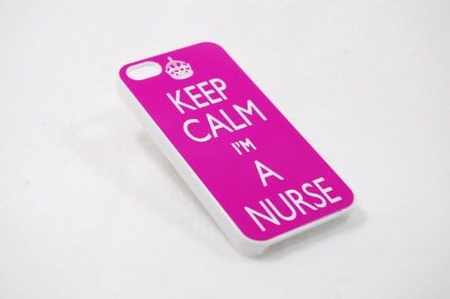Iphone 5 Case, Thin Flexible Plastic Case Iphone 5 Case, Keep Calm Im A Nurse