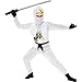 White Ninja Avenger II Kids Costume