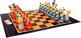 Cinémaniak - United Labels - Jeux Educatifs - Jeu D'Echecs Simpson  - Plateau 44 X 44 Cm