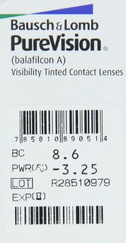 Bausch & Lomb Purevision Monatslinsen