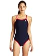 TYR Sport Women's Reversible Solid Diamondback Swim Suit
