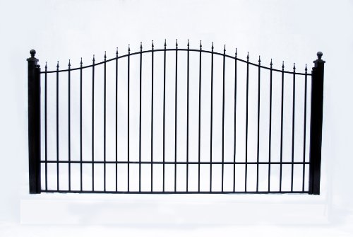 Munic Style Iron Wrought Gate 12' High Quality Ornamental Single Swing or Slide Driveway Gates 12'