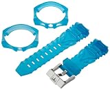 TechnoMarine S1030 Cruise 17-mm Turquoise Gel Strap with buckle and Two Covers