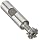 Niagara Cutter TS109 T-Slot Shank Type Cutter, High Speed Steel, Uncoated (Bright), Weldon Shank, 10 Helix Angle, 9/16" Cutter Diameter, 8 Tooth, 15/64" Width
