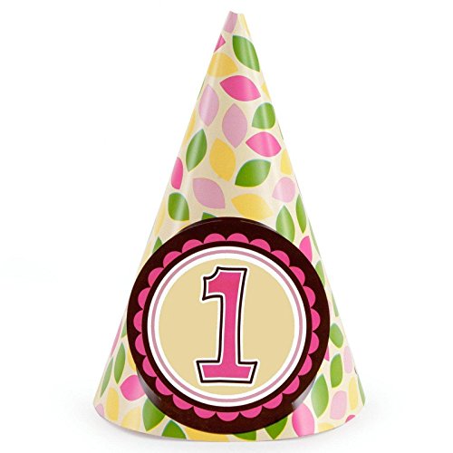 Owl Party Look Whoo's 1 Pink Cone Hats (8)