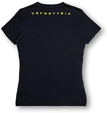 Valentino Rossi VR46 Large 46 Misano Moto GP Womens T-shirt Navy Official New