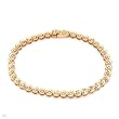 Tennis Bracelet With 1.00ctw Genuine Clean Diamonds Crafted in 18K Yellow Gold. Total item weight 12.5g Length 7in