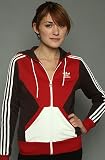 Search : adidas The Fleece Hooded Track Top in Brown,Track Jackets for Women