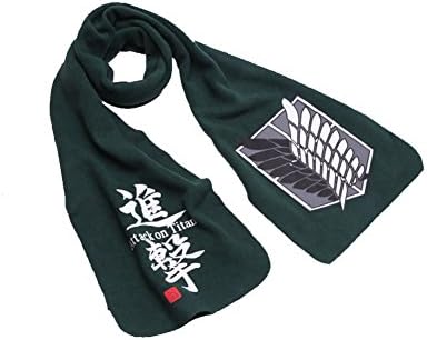 Happy Bag Attack on Titan Animation Impression Scarf (green)