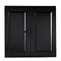 Mix and Match Tall Door Cabinet - Black