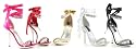 459-TEDDI, Women's 4.5" Heel Satin Ankle Wrap Rhinestone Sandal by Ellie Shoes