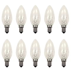 10x Osram Kerzenlampe Gl�hbirne Classic B CL E14 25Watt klar