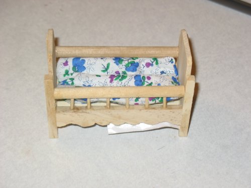 Mini Baby Crib 3.5"x2.25"