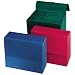 Wilson Jones ColorLife Expanding Wallets, 9.5 x 11.75 Inches, Dark Blue, 50 Units (WCC719-4BL)