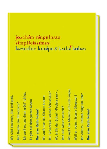 Simplicissimus. K�nstler-Kneipe und Kathi Kobus
