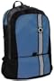 DadGear Backpack Diaper Bag - Blue Retro Stripe