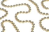 Review Darice  / Shiny Gold Beaded Christmas Garland 9' x 8mm