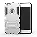 iPhone 6 Plus Case, Pasonomi® [Heavy Duty] [Shock-Absorption] [Kickstand Feature] Hybrid Dual Layer Armor Defender Full Body Protective Case Cover for iPhone 6 Plus (5.5Inch) (Sliver)