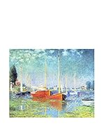 Especial Arte Lienzo Le barche rosse Multicolor