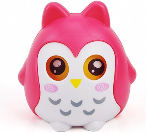 Super Cute Rose Red Owl Money Coin Piggy Bank Color