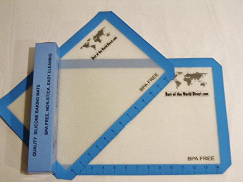 Silicone Baking Mats (2 Piece Set) 17