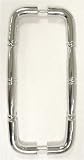 Top Knobs, Door Pulls - M714-12 pair, Back to Back Passage Door Pull in Polished Chrome