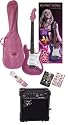 SX GRE1K CPK + GA 1565 STCAD Pink Extended Electric Guitar Package w/Carry Bag