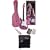 SX GRE1K CPK + GA 1565 STCAD Pink Extended Electric Guitar Package w/Carry Bag, Instructional DVD and Strap