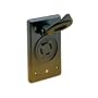 Marinco 2018BR-MB Marine Battery Charging and Trolling System Receptacle and Bracket (4-Wire, 12/24-Volt Locking, Female)