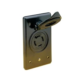 Marinco 2018BR-MB Marine Battery Charging and Trolling System Receptacle and Bracket... by 