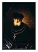 Head of an Old Man with a Cross and Gold Chain, 1630 Giclee Poster Print