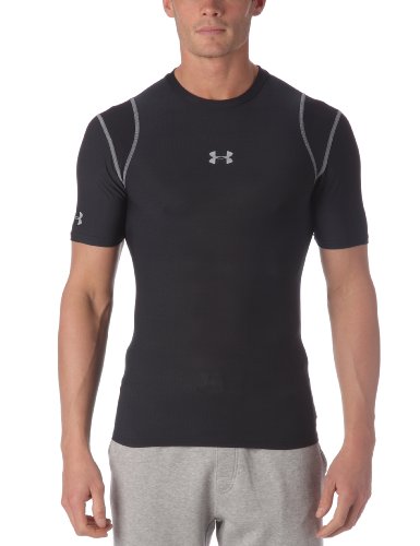 Under Armour Herren T-Shirt HG Vented Compression Shortsleeve, blk, S, 1228746 Preisvergleich