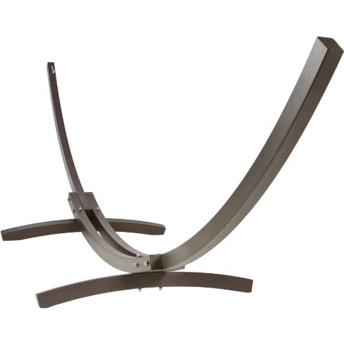 Hatteras Hammocks ALSTBR Aluminum Arc Hammock Stand, Bronze Textured