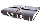 Rustic River Leather Heritage Journal - Hand Made