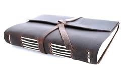 Rustic River Leather Heritage Journal - Hand Made