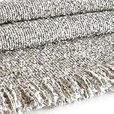 Alpaca wool throw, 'Andean Mist'
