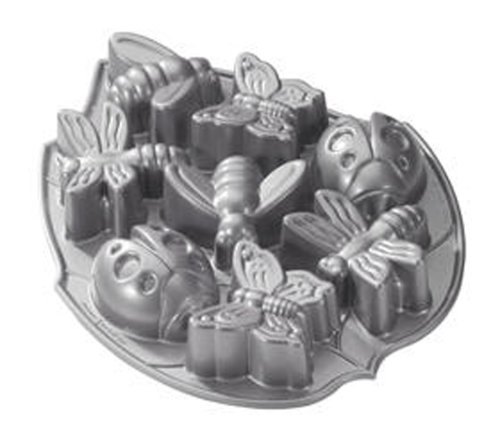 Nordic Ware Platinum Backyard Bugs Pan