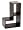 Winsome 92130 Espresso Beechwood STORAGE SHELF STACKABLE L-SHAPE