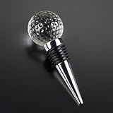 Badash Crystal Golf Ball Bottle Stopper
